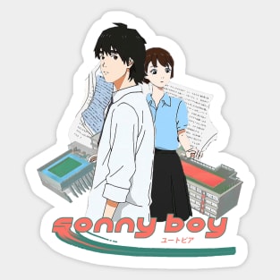 Sonny Boy ''ADRIFT'' V1 Anime Sticker